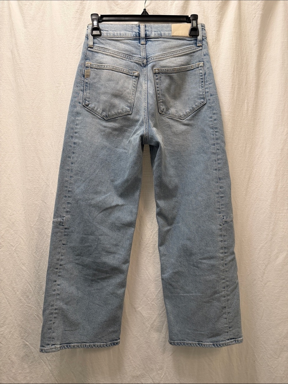 Paige Arellia high waist skimmer barrel jeans, marvista, 25P - Picture 8 of 9